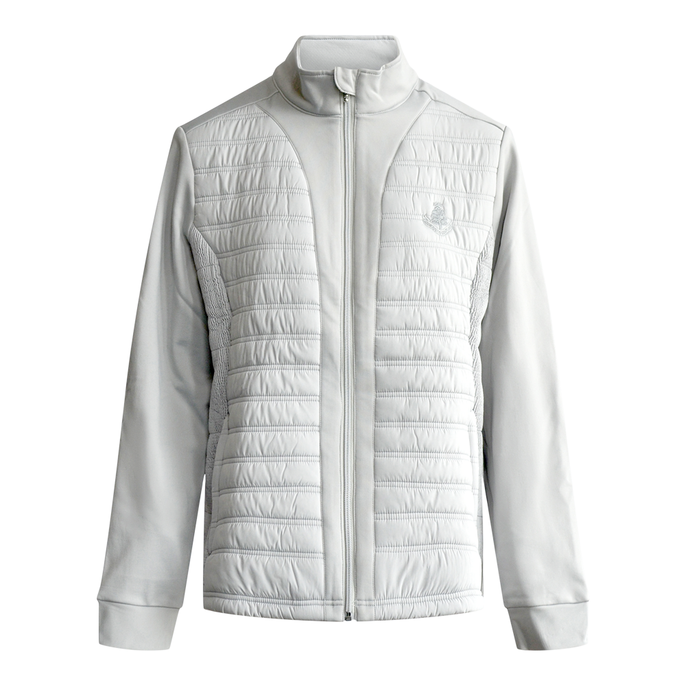 Poppy Quilt Jacket - Silver