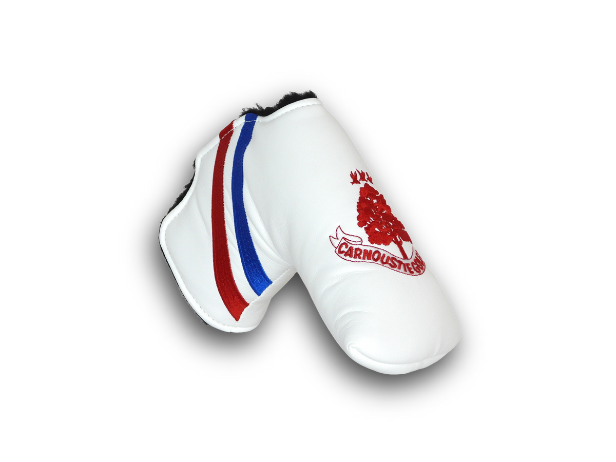 Blade Club Stripe Headcover - White/Blue/Red