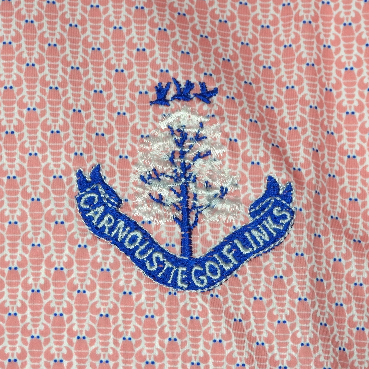 Sebastian Performance Polo Shirt - White/Taffy/Royal