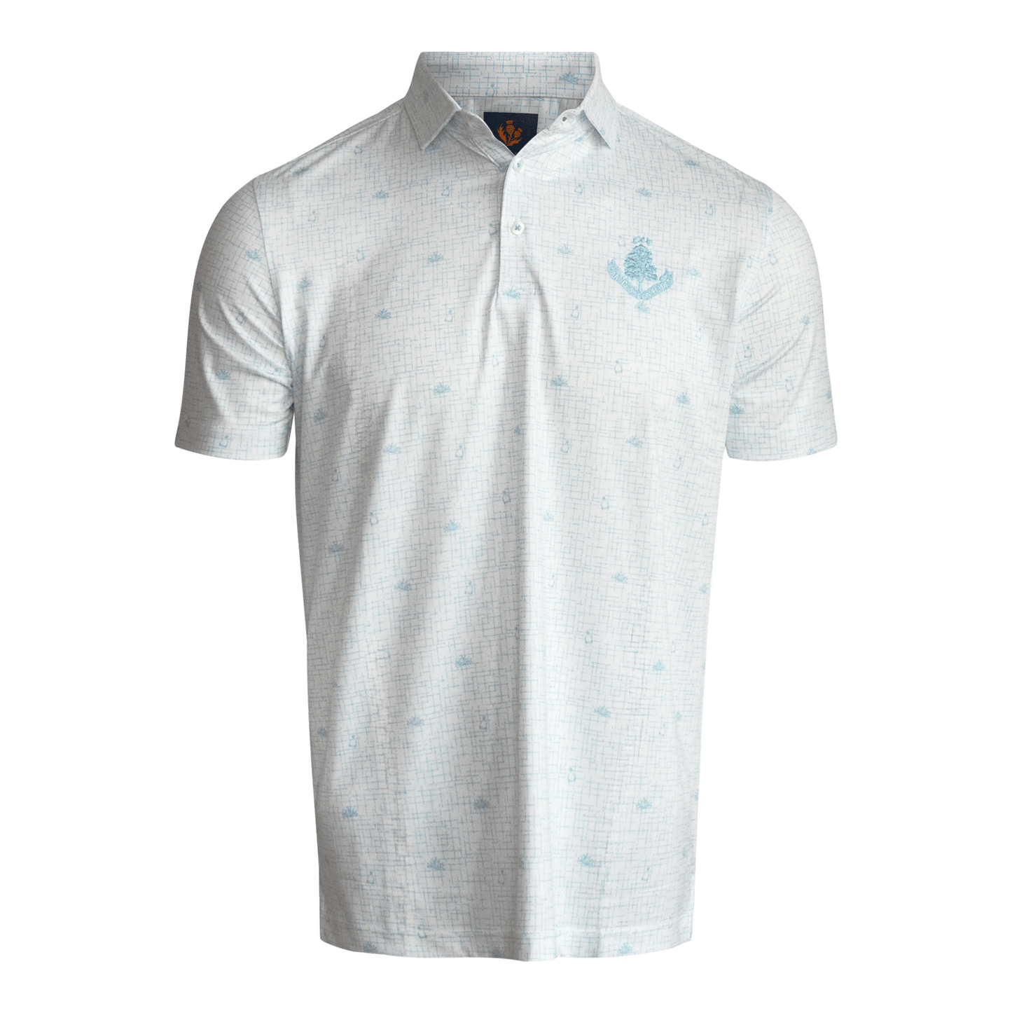 Boyd Polo Shirt - 100 White/Neptune