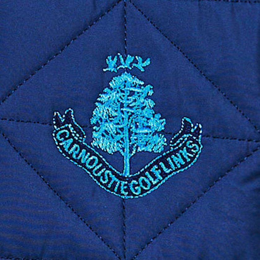 Therma Bora Full Zip Gilet - Navy/Azure Blue