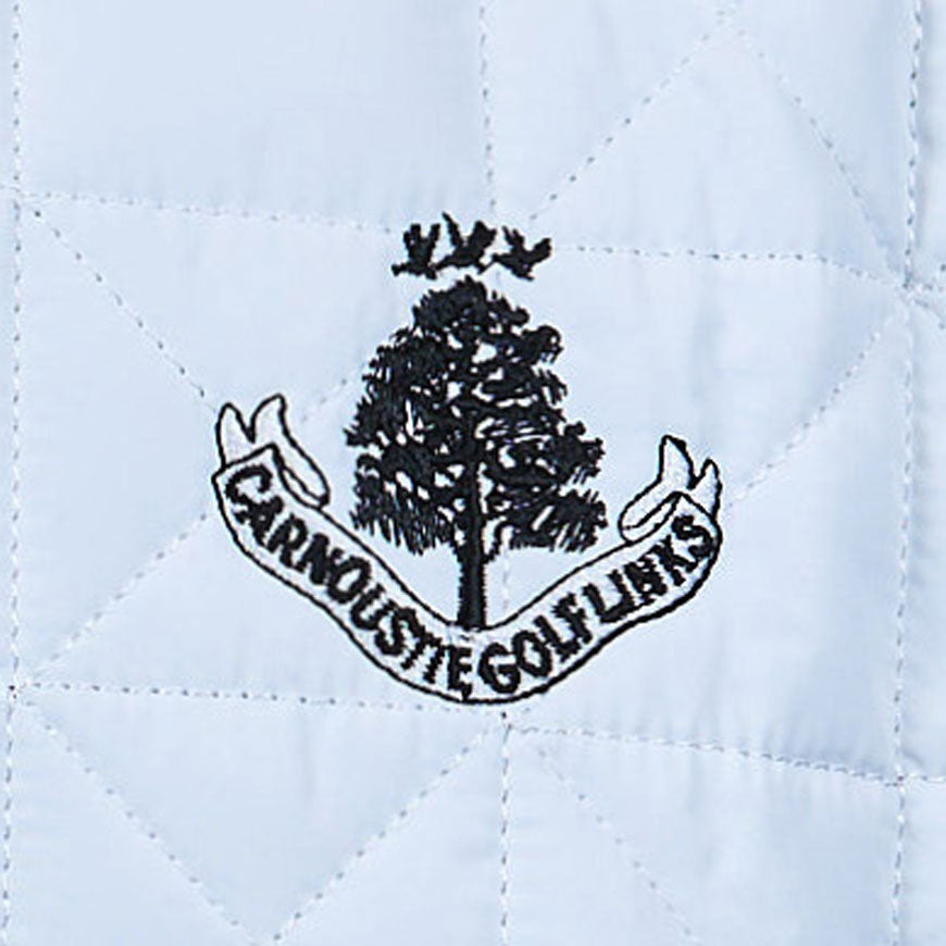 Therma Bora Full Zip Gilet - White