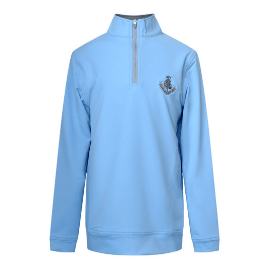 Youth Perth Performance 1/4 Zip - Cottage Blue