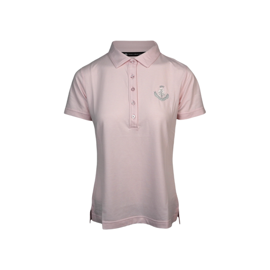 Heater Short Sleeve Polo - Lilac Snow