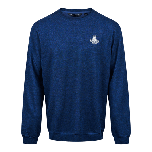 Fink 2.0 Crew Neck Sweater - Heather Blue Nights