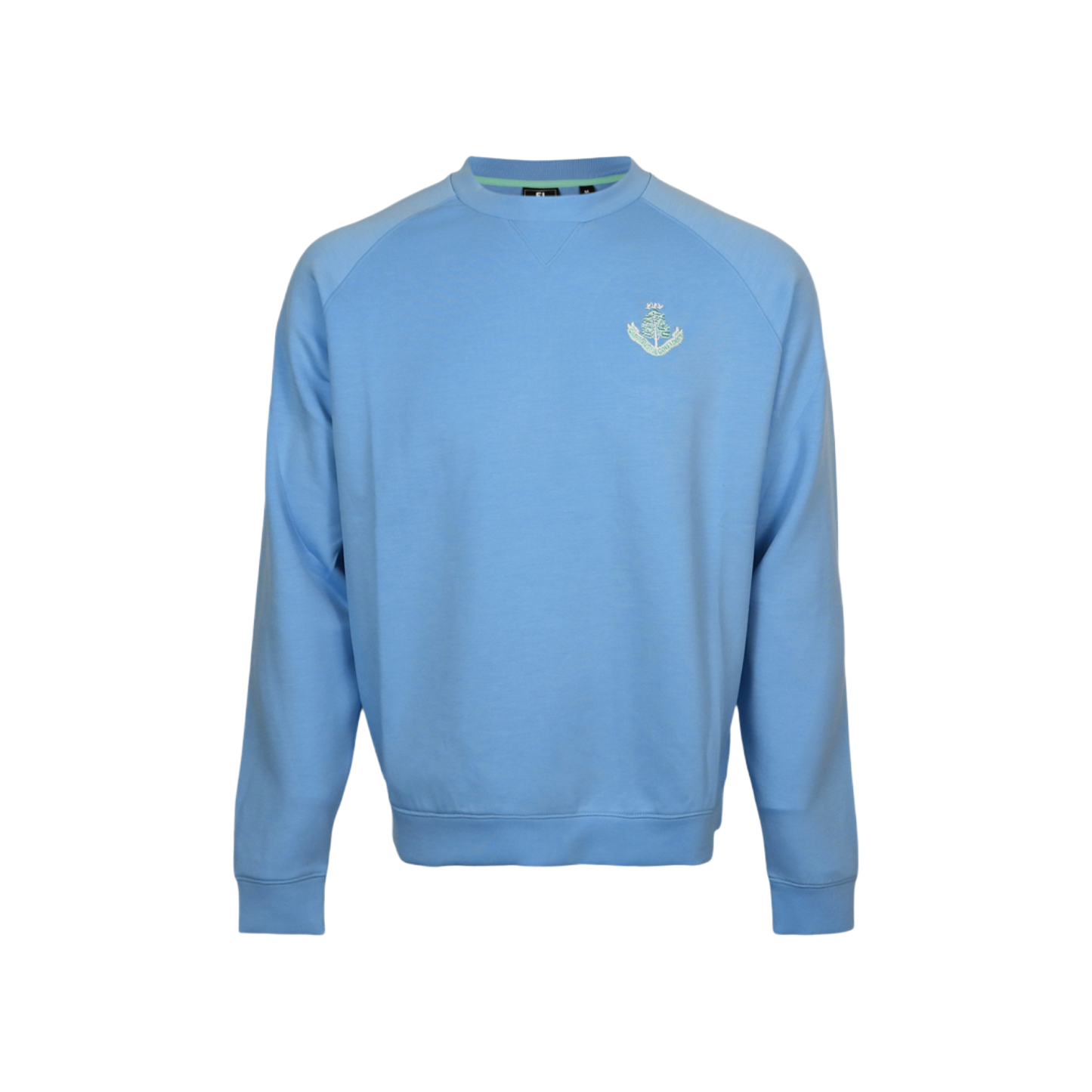Crew Neck Sweatshirt - Blue Reef