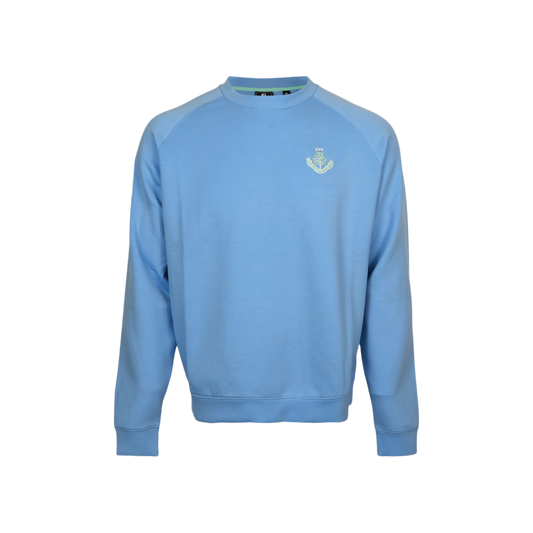 Crew Neck Sweatshirt - Blue Reef