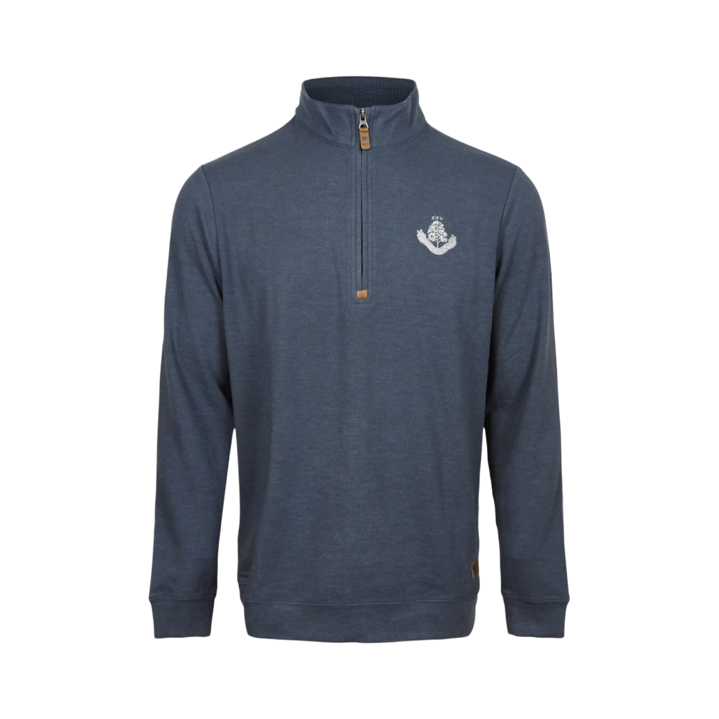 Cloud 1/4 Zip Sweater - Heather Navy