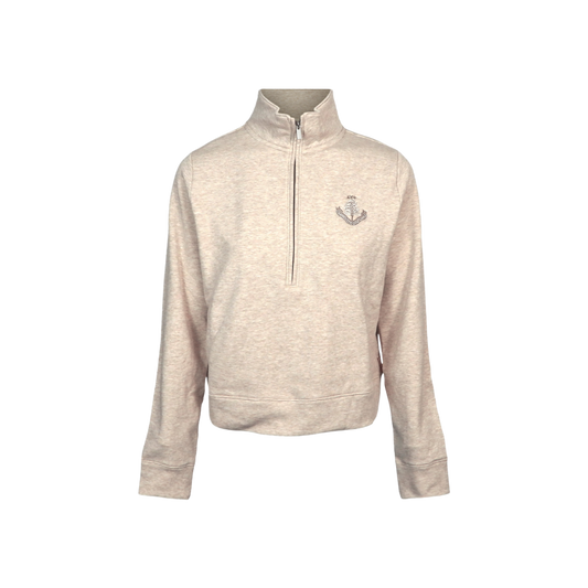 Cloud Half Zip 2.0 - Heather Brown