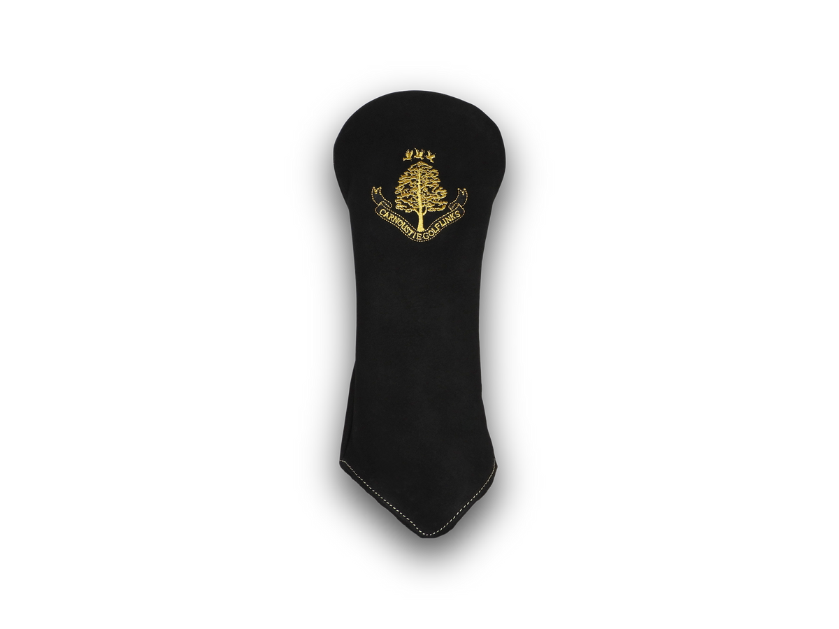 Leather Fairway Headcover - Matt Black