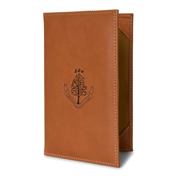 Leather Scorecard Holder - Naked Tan