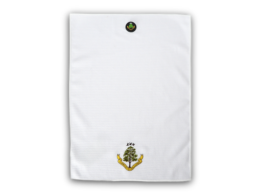 Magnetic Microfibre Towel - White
