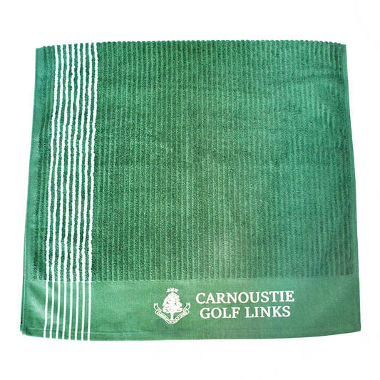 Ribbed Players Towel - Green