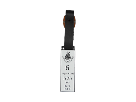 Tee Marker Bag Tag - White