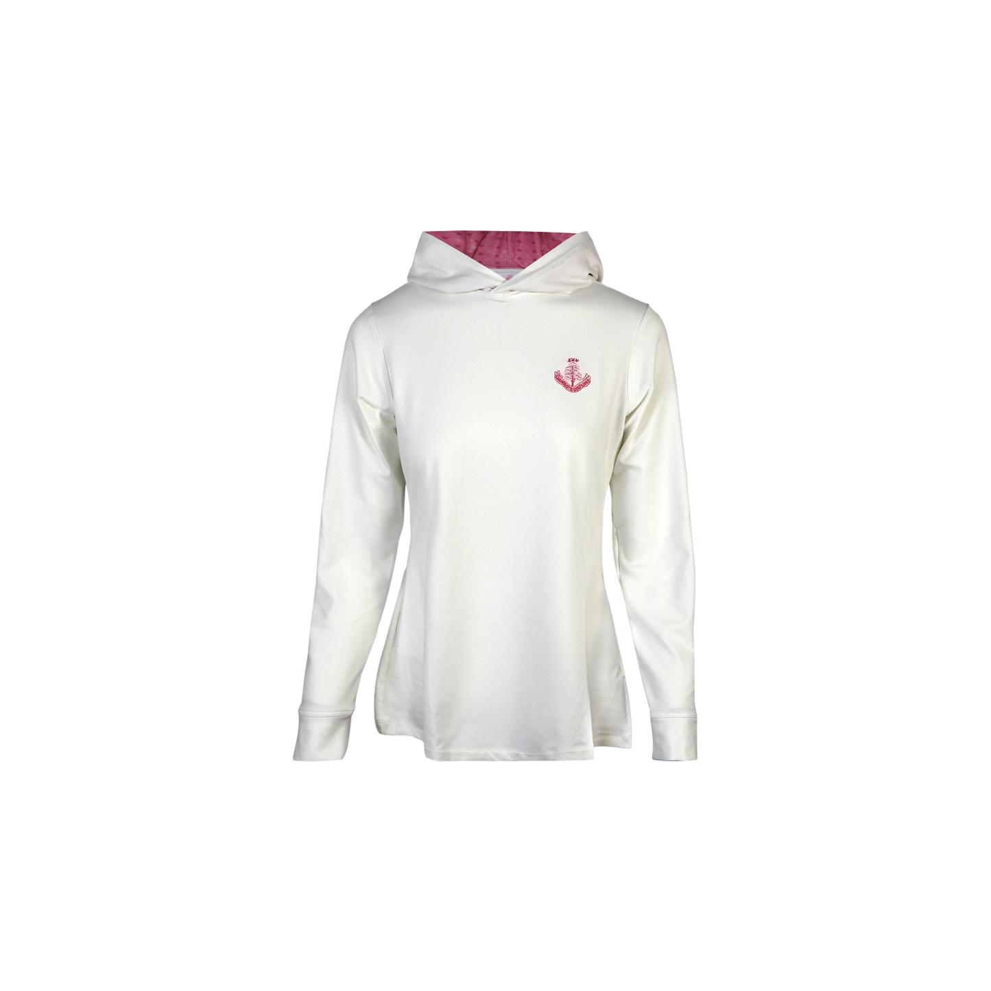 Cgl Quilted Pattern Hoodie - White/Pink/Orchid/Lilac