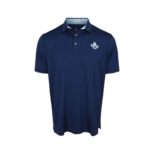 Cgl Logo Lines Polo Shirt - Navy/Light Blue/Carolina Blue/Mid Blue