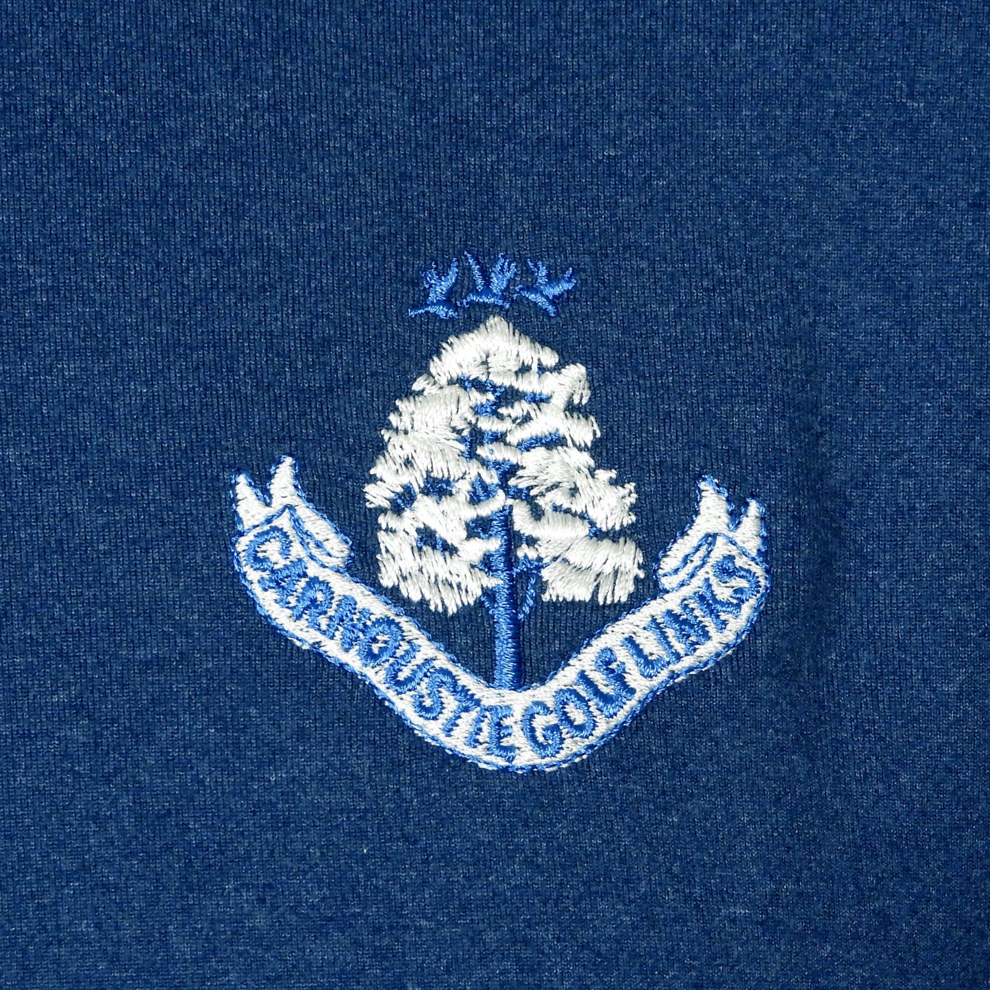 Cgl Tree Pattern 1/4 Zip Layer - Navy/Light Blue/Mid Blue