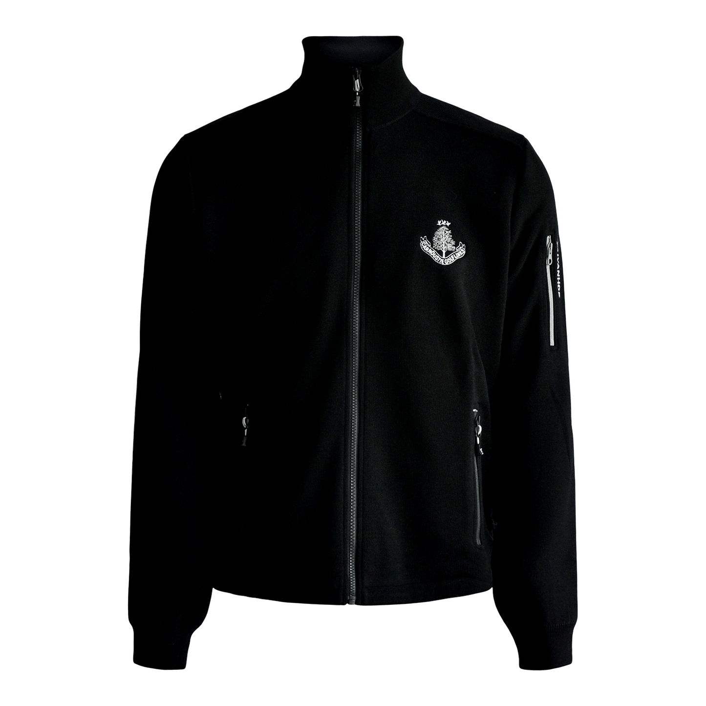 Hadar Full Zip Wind Breaker - Black