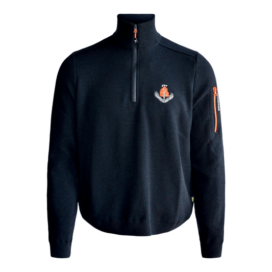 Hadar Half Zip Wind Breaker - Navy