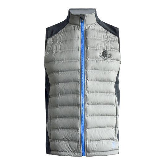 Helm Quilt Gilet - Black / Grey