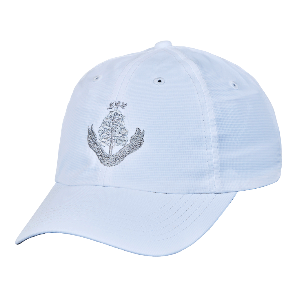 Junior Fit Performance Baseball Cap - White