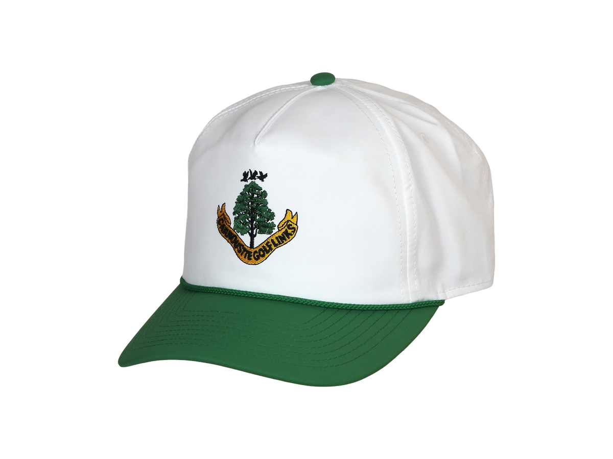 5054Ut The Harrison - White/Green Grass