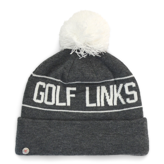 Beanie Hat - Charcoal White