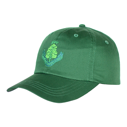 Cotton Baseball Cap - Forest Green