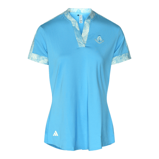 Pattern Polo Shirt - Semi Blue Burst