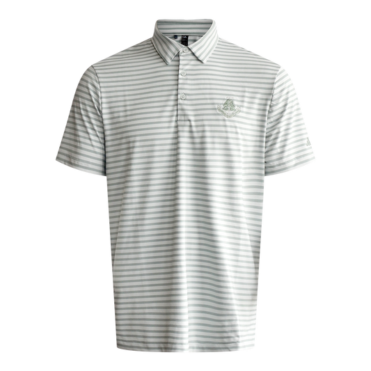 Ultimate Stripe Polo - Silver Green/Wonder Silver