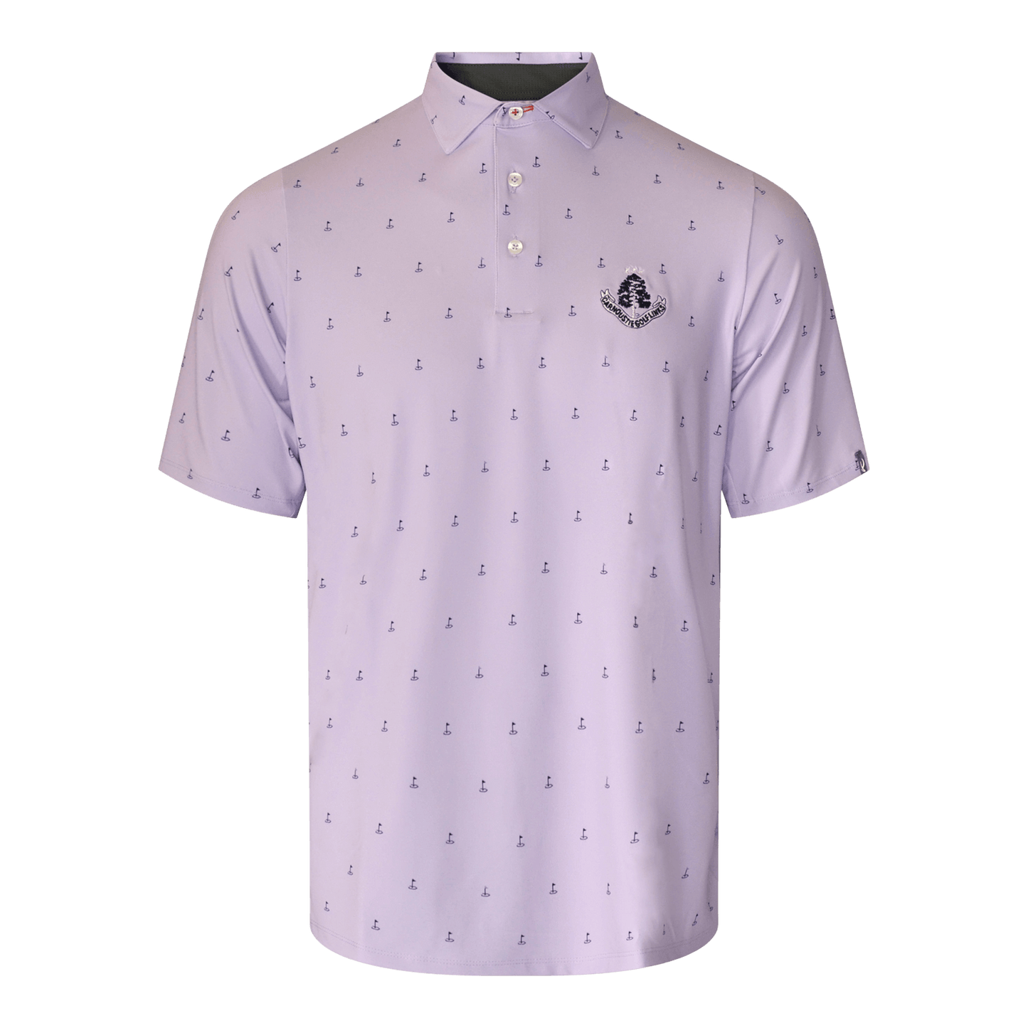 Golfer Polo - Wisteria/Atlanta Blue