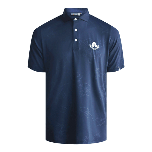 Motion Embossed Polo Shirt - Atlanta Blue