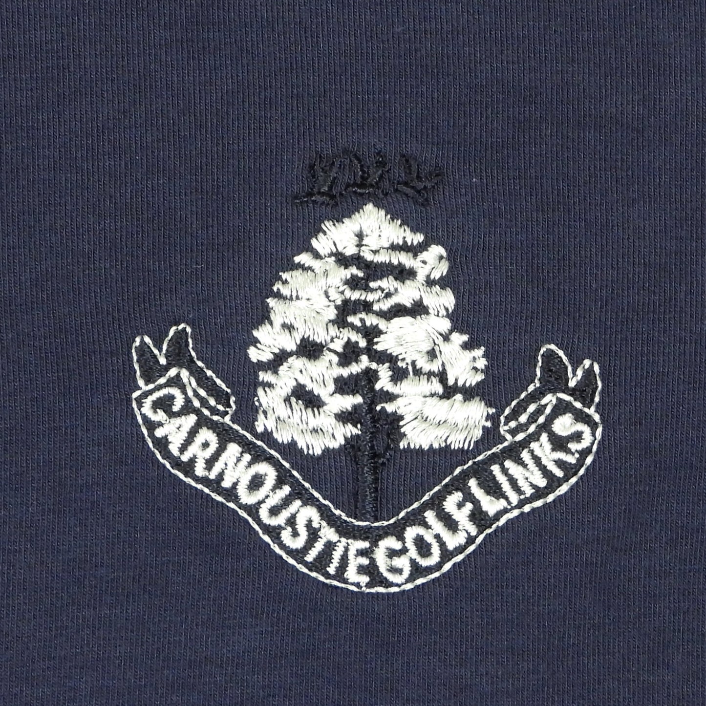 Hollow Pima Half Zip Sweater - Atlanta Blue