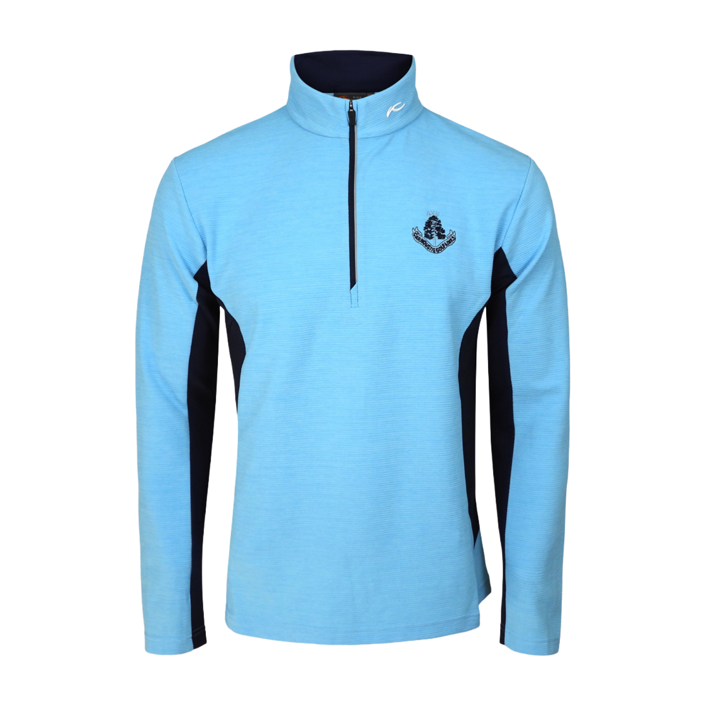 Roman Half Zip Midlayer - Poolside/Atlanta Blue