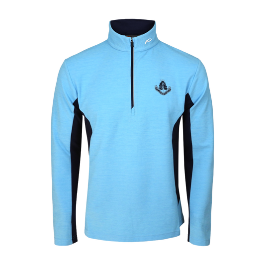 Roman Half Zip Midlayer - Poolside/Atlanta Blue