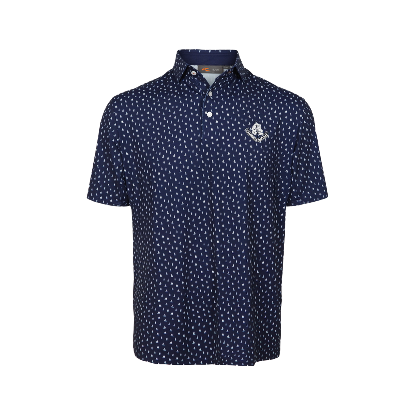 Golfer Polo - Atlanta Blue/White