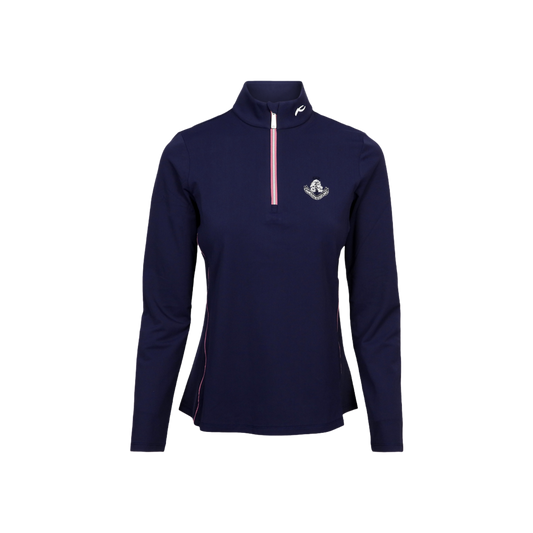 Shift Half Zip Midlayer - Atlanta Blue/Peony