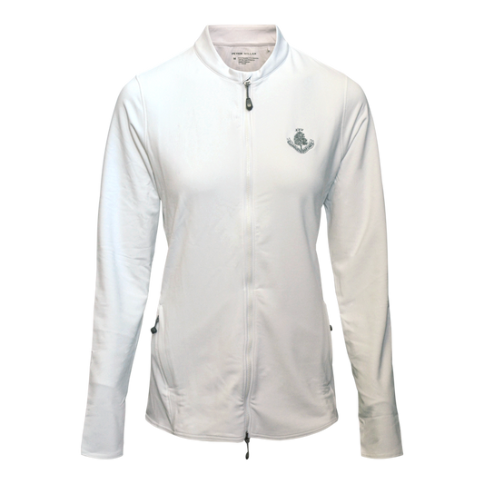 Katy Full Zip Layer - White