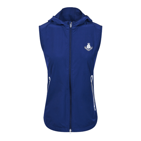 Jameson Full Zip Hooded Gilet - Navy