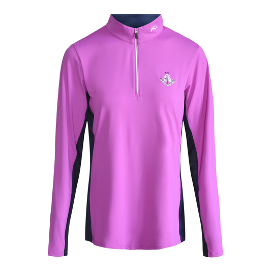 Sunshine Sport Half Zip Midlayer - Foxglove Purple