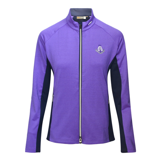 Emelia Midlayer Jacket - Ultraviolet/Atlanta Blue