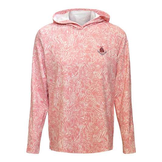 Island Time Pine Hoodie - Coral Reef