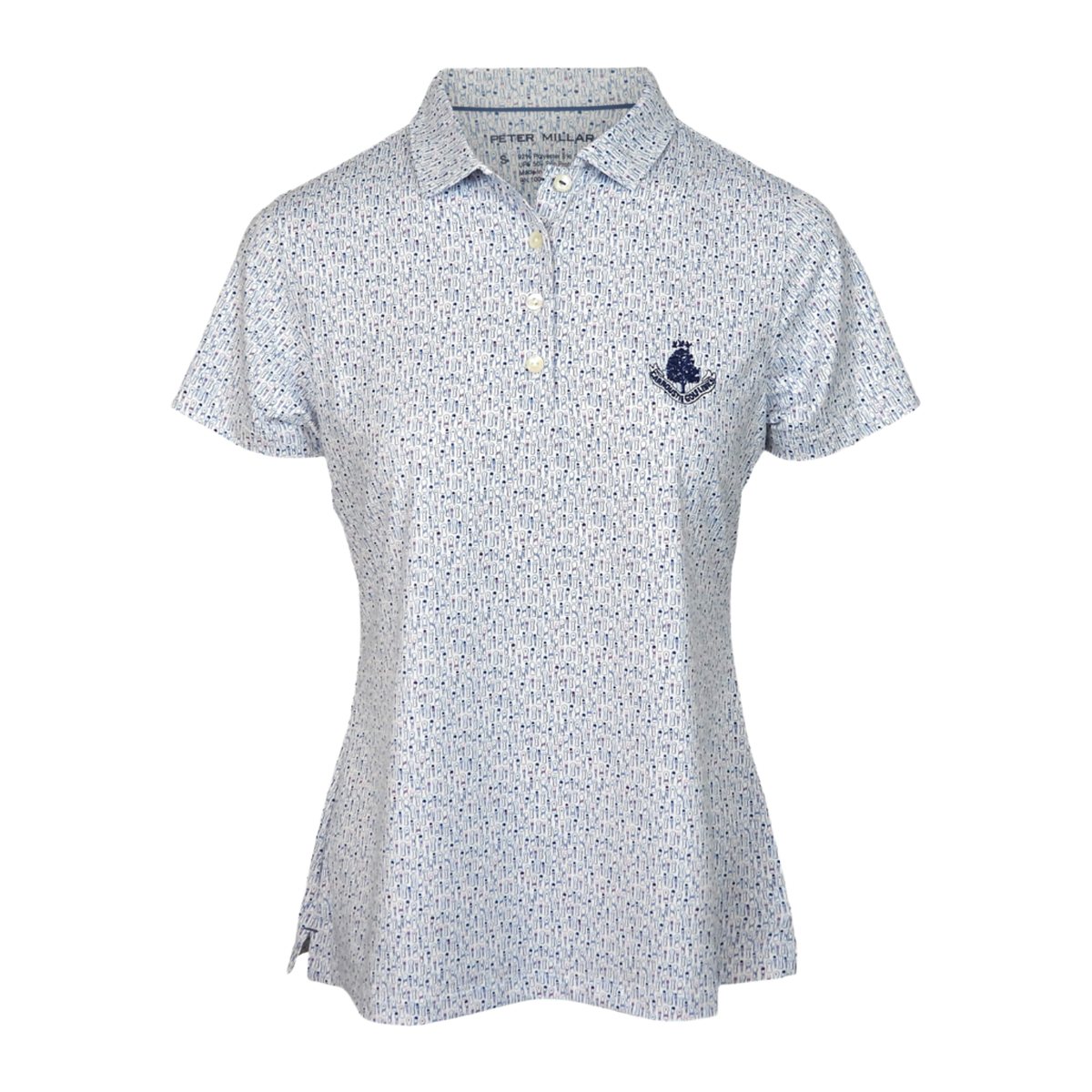 Fairway Frills Short Sleeve Polo Shirt - Multi Coloured