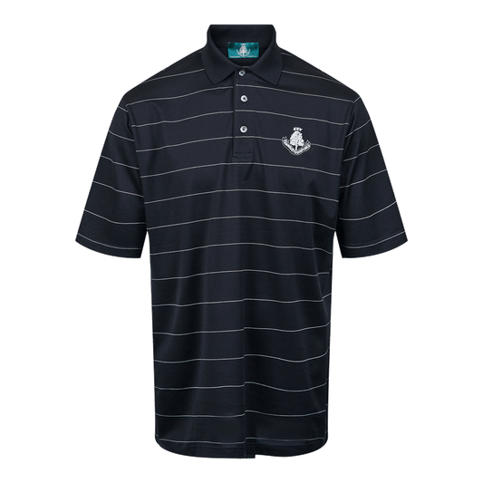 Procida Cotton Polo Shirt - Black