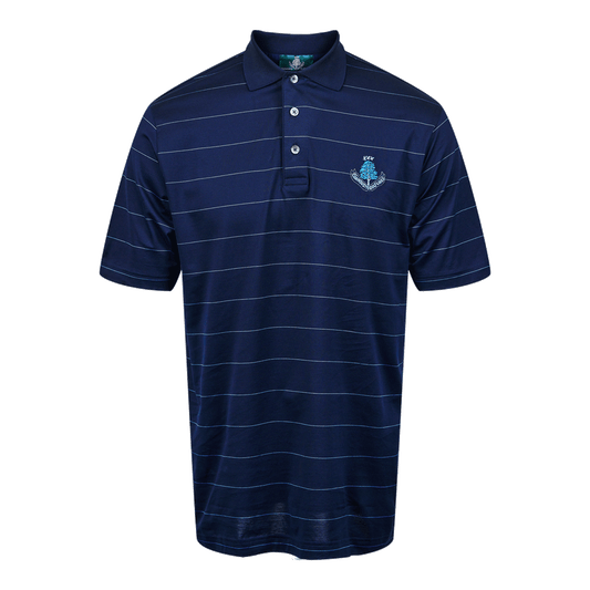 Procida Cotton Polo Shirt - Navy