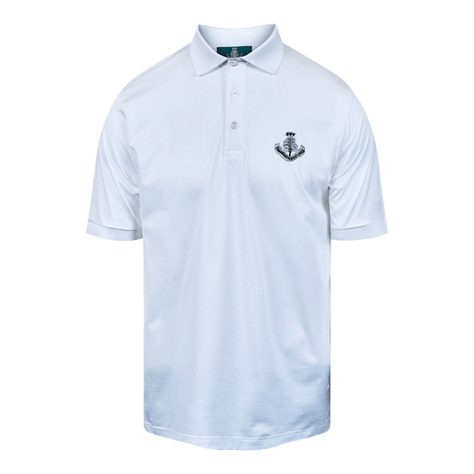 Sardegna Cotton Polo Shirt - White