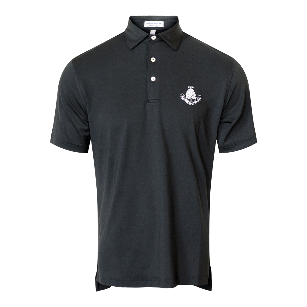 Solid Performance Polo Shirt - Black