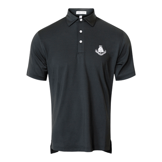 Solid Performance Polo Shirt - Black