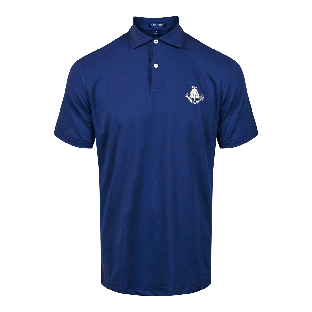 Solid Performance Polo Shirt - Navy