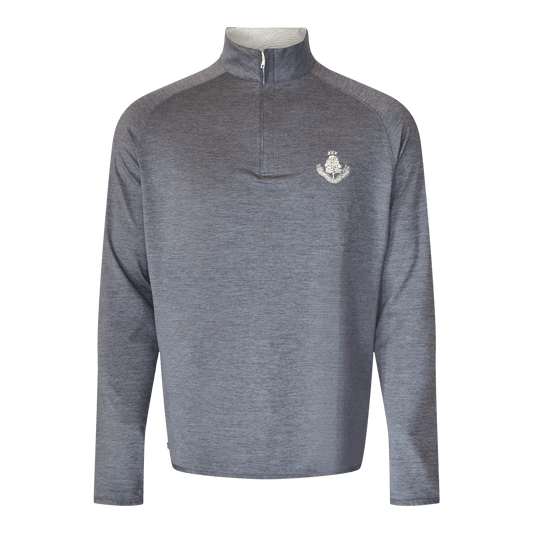 Stealth Peformance 1/4 Zip Sweater - Steel Grey